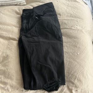 Ripped Black Jeans - Size:32